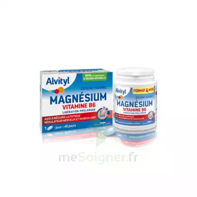 Acheter Alvityl Magnésium Vitamine B6 Libération Prolongée Comprimés LP B/45 à Toulouse